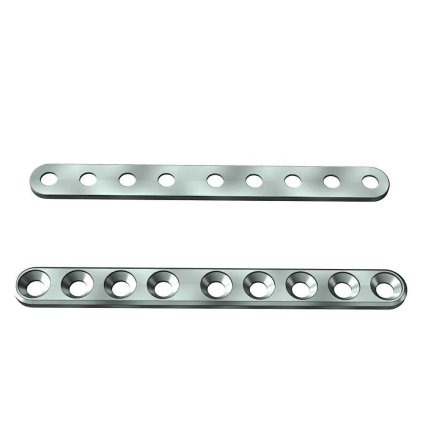 Přímé ploténky – systém 1,5 | L:37 | Otvory: 9  (Materiál Titan)