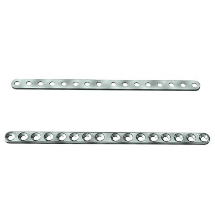 Přímé ploténky – systém 1,5 | L:65 | Otvory: 16 (Materiál Titan)