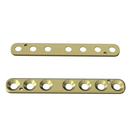 Přímé ploténky – systém 2,0 | L:37 | Otvory: 7  (Materiál Titan)