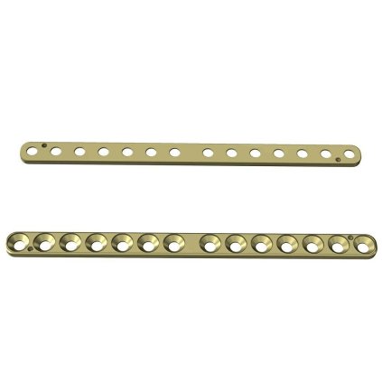 Přímé ploténky – systém 2,0 | L:72 | Otvory: 14 (Materiál Titan)