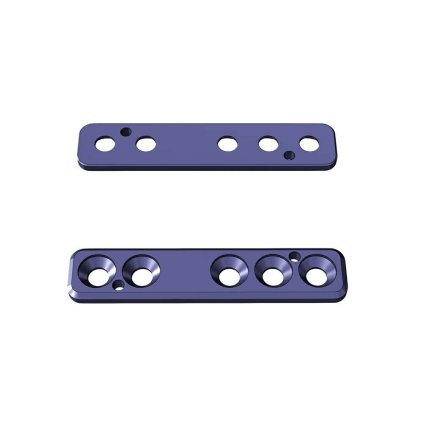 Přímé ploténky - systém 2,7 | L:38 | Otvory: 5  (Materiál Titan)
