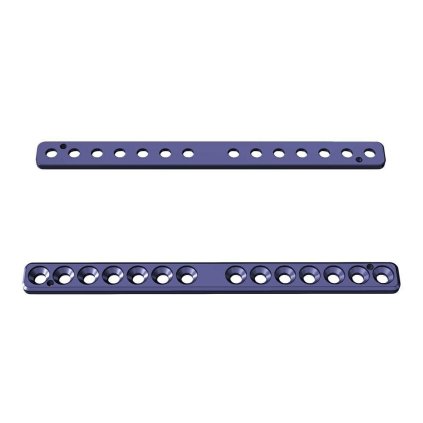 Přímé ploténky - systém 2,7 | L:92 | Otvory: 14 (Materiál Titan)