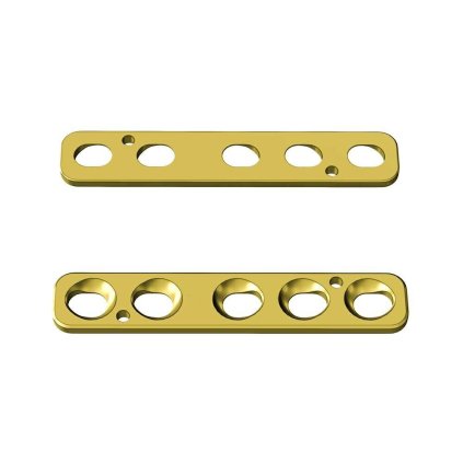 Ploténky kompresní – systém 2,0 | L:27 | Otvory: 5  (Materiál Titan)