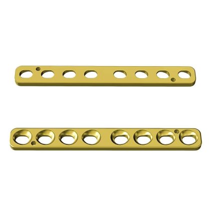 Ploténky kompresní – systém 2,0 | L:42 | Otvory: 8  (Materiál Titan)