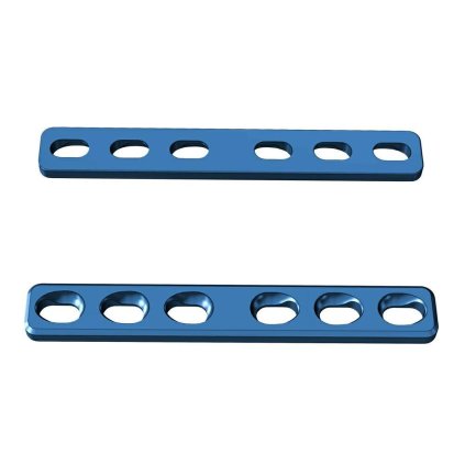 Ploténky kompresní – systém 2,4 | L: 45 | Otvory: 6  (Materiál Titan)
