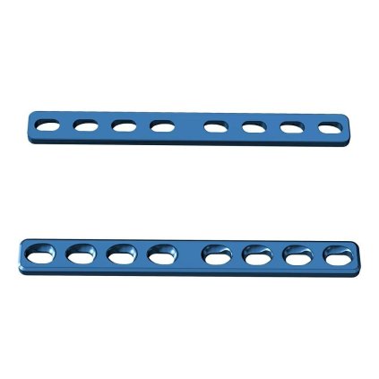 Ploténky kompresní – systém 2,4 | L: 59 | Otvory: 8  (Materiál Titan)