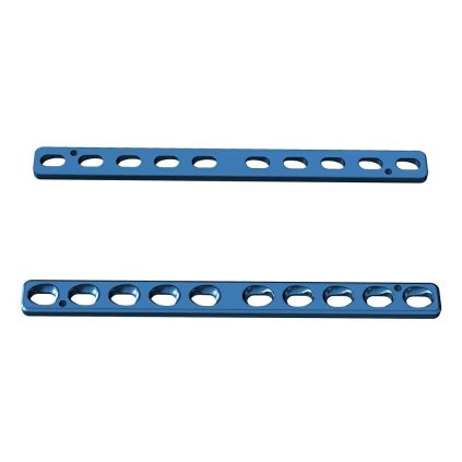 Ploténky kompresní – systém 2,4 | L: 73 | Otvory: 10 (Materiál Titan)