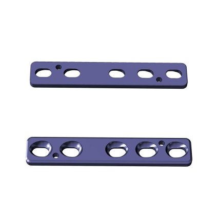 Ploténky kompresní - systém 2,7 | L:44 | Otvory: 5  (Materiál Titan)