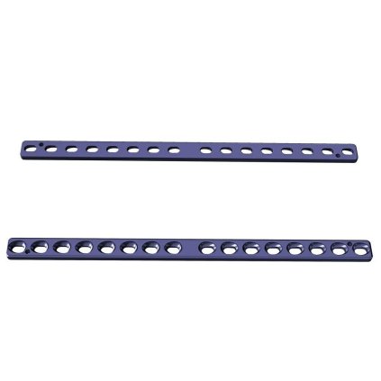 Ploténky kompresní - systém 2,7 | L:132 | Otvory: 16 (Materiál Titan)