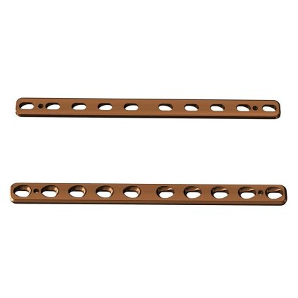 Ploténky kompresní - systém 3,5 | L:122 | Otvory: 10 (Materiál Titan)