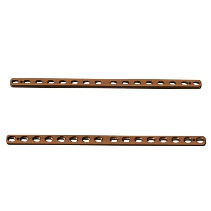 Ploténky kompresní - systém 3,5 | L:196 | Otvory: 16 (Materiál Titan)