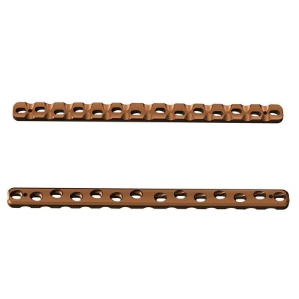 Kompresní ploténky - systém 3,5 - široké, tlusté | L:170 | Otvory: 14 (Materiál Titan)