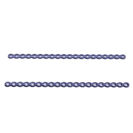 Ploténky rekonstrukční - systém 2,7 | L:160 | Otvory: 20 (Materiál Titan)