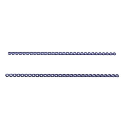 Ploténky rekonstrukční - systém 2,7 | L:240 | Otvory: 30 (Materiál Titan)