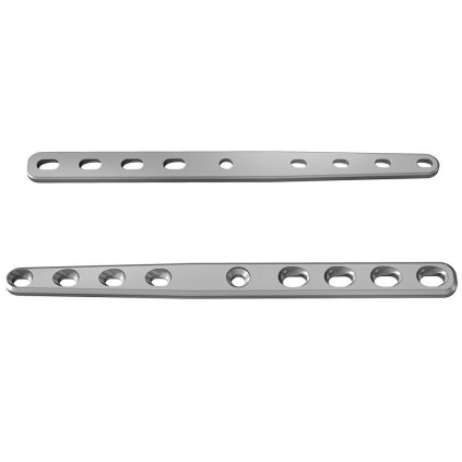 Ploténky pro artrodézu karpálního kloubu - Systém 2,7 - 3,5 | L:118 (Materiál Nerezová ocel)