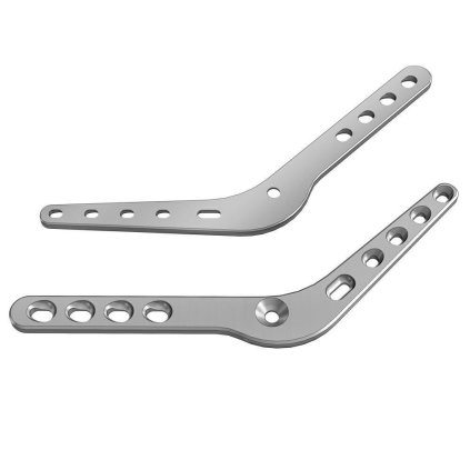 Ploténky pro artrodézu pantarzální | L:102 | 135° (L/P levá, Materiál Nerezová ocel)