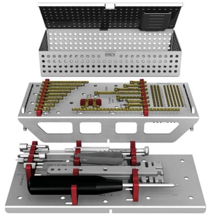 Sada blokovaných plotének s instrumentáriem - systém 2,0