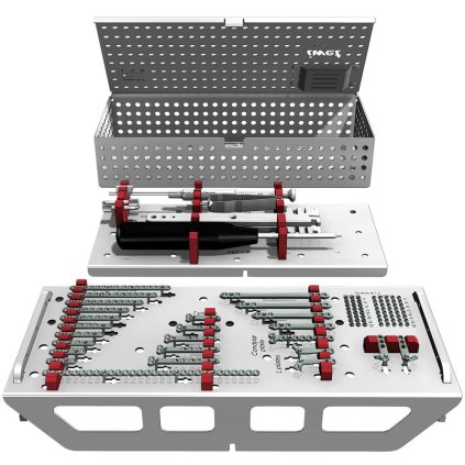 Sada blokovaných plotének s instrumentáriem - systém 1,5
