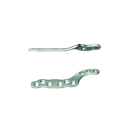 ilio acetabulární plotny anatomické - systém 1,5 | L40 (L/P pravá, Materiál Titan)