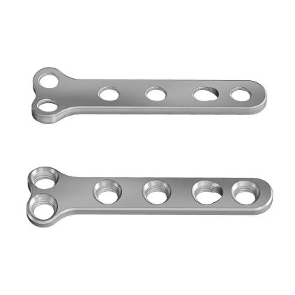 Blokované 2-otvorové T-plotny - SYSTÉM 1,5| L:25 (Materiál Nerezová ocel)