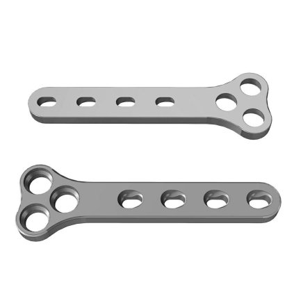 T-ploténky pro TPLO - systém 3.5 | L:80 (Materiál Nerezová ocel)