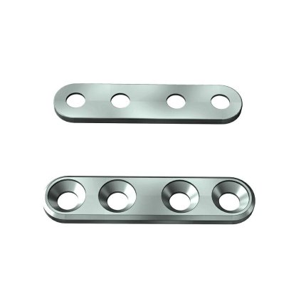 Přímé ploténky – systém 1,5 | L:17 | Otvory: 4  (Materiál Nerezová ocel)
