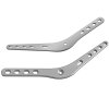 Ploténky pro artrodézu pantarzální | L:152 | 140° (L/P levá, Materiál Nerezová ocel)