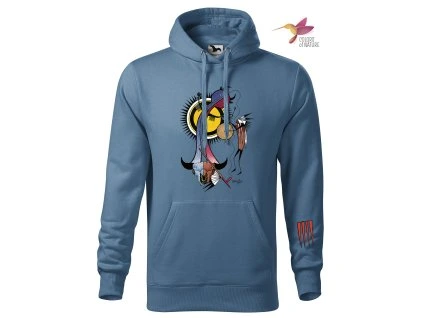 Bizoni duchove CAPE denim