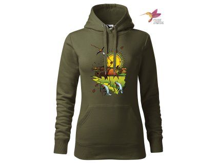 Bizoni lovci CAPE D khaki