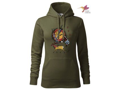 Jeleni duchove CAPE D khaki