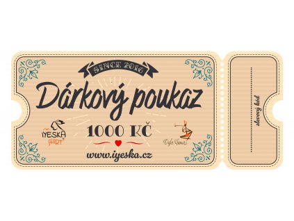 DARKOVY POUKAZ 1000