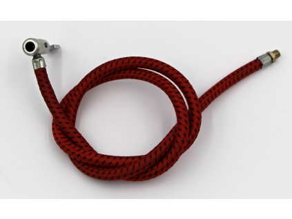 Vzduchová hadice k hustilkám s kovovou koncovkou, jemný závit M8x1mm