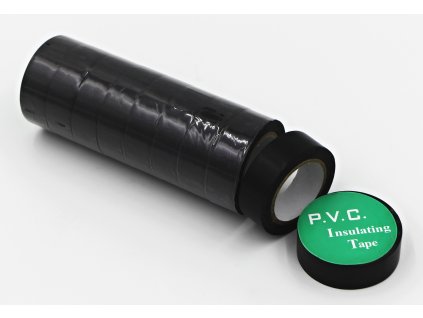 Izolační páska - PVC, odolná vysokým teplotám, černá