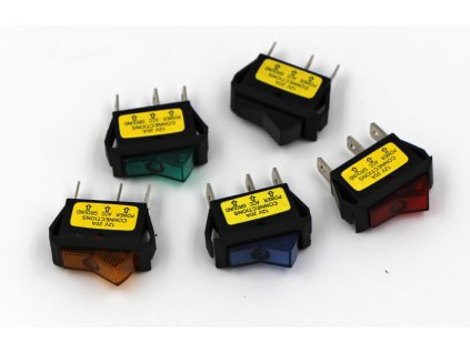 Vypínač hranatý úzký