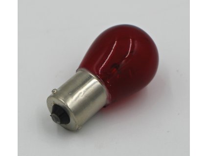 Žárovka s paticí ČERVENÁ 21W