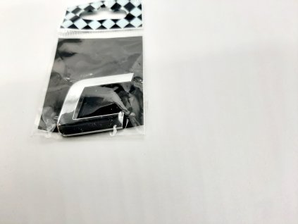 Samolepící chromované písmeno C