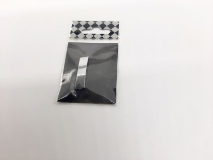 Samolepící chromované písmeno I