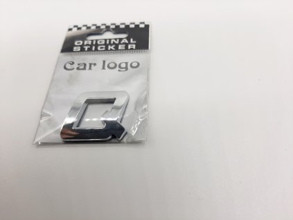 Samolepící chromované písmo Q