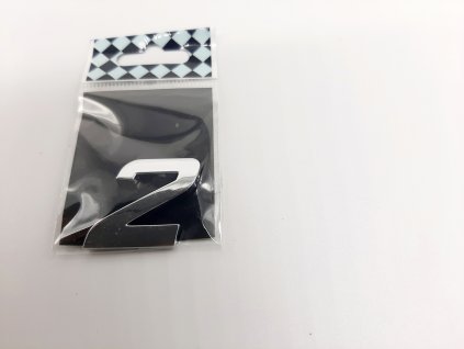 Samolepící chromované čislice 2