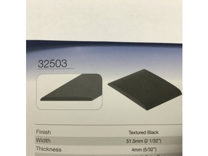 Samolepící ochranná lišta pro jedno auto, 5m - 51,5x4mm