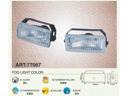 Víceúčelové halogenové světlo - bílé ,100x43x51mm