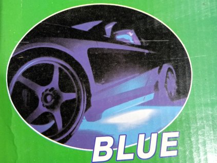 Podsvícení podvozku NEON modrý