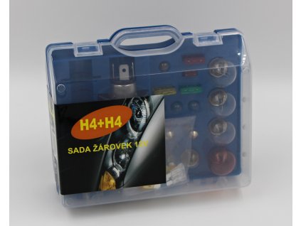 Sada žárovek UNI. H4+H4 "MEGA box"