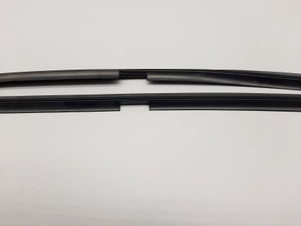 Náhradní gumy pro pružné stírací lišty BANÁN, grafitové,60cm
