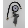 Hustič pneumatik s manometrem, připojení na kompresor rychlospojkou,