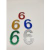 Reflexní čísla (6), 100 mm