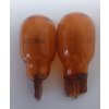Žárovka W2,1x9,5d oranžová 2ks v blistru