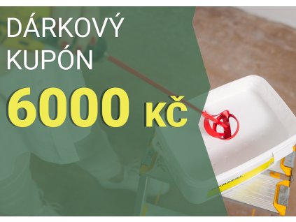 darkovykupon prednistrana A6 6000