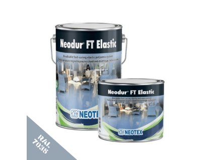 Neodur FT Elastic - elastická živica na podlahy (Balenie 5,5 kg, Farba Sivá)