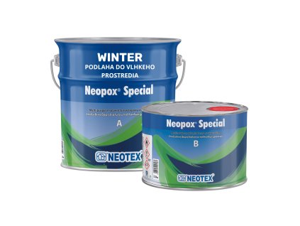 Neopox Špecial Winter - epoxidový podlahový náter (Balenie 1 Kg, Farba Sivá)